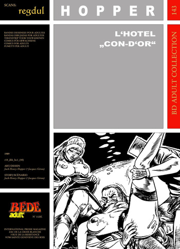 Jack-Henry Hopper  - L'Hotel "Con-d'Or" cover