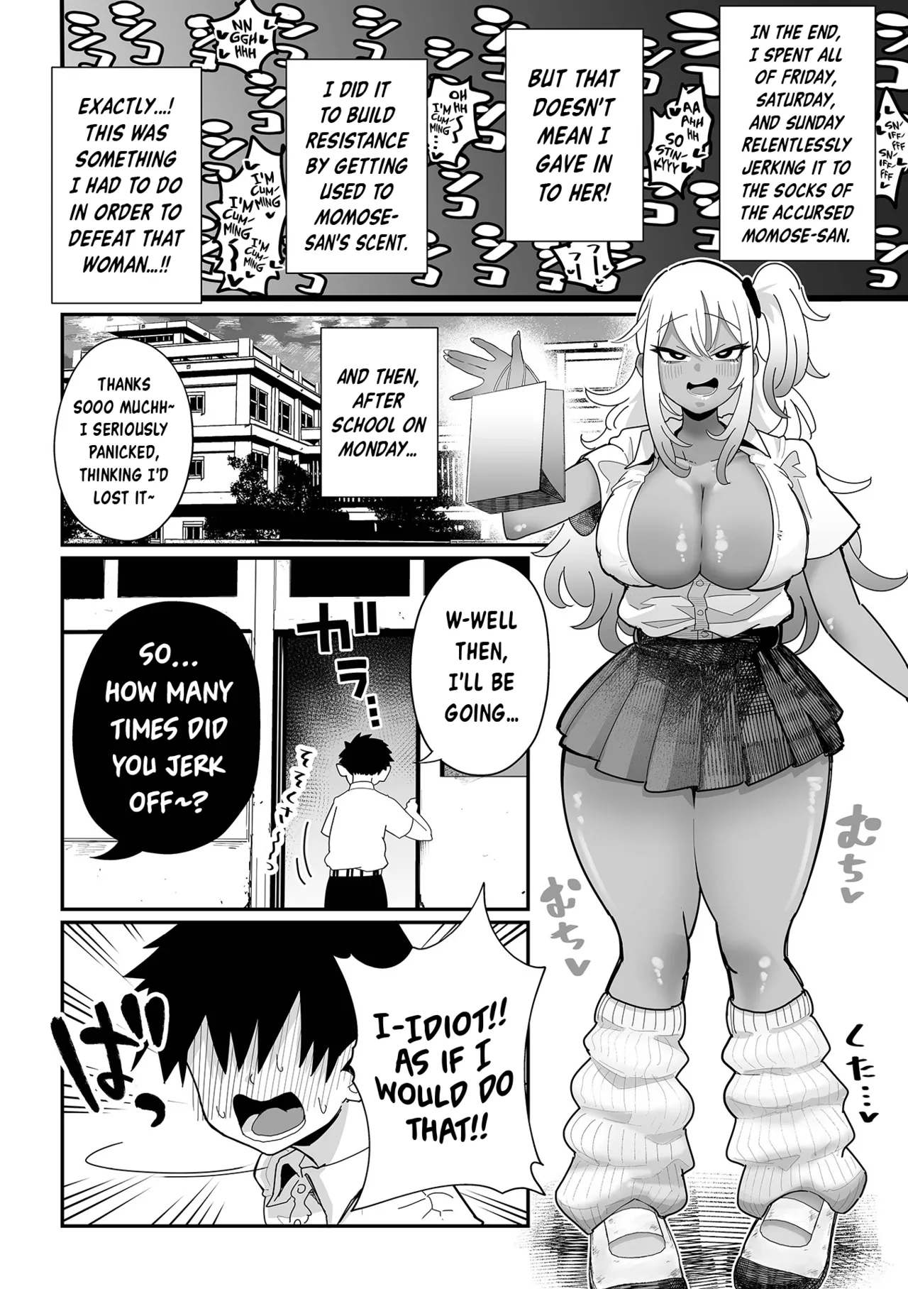 Big and Sexy Gyaru Part 2 | Dekakute Eroi Gyaru Kouhen page 10 full