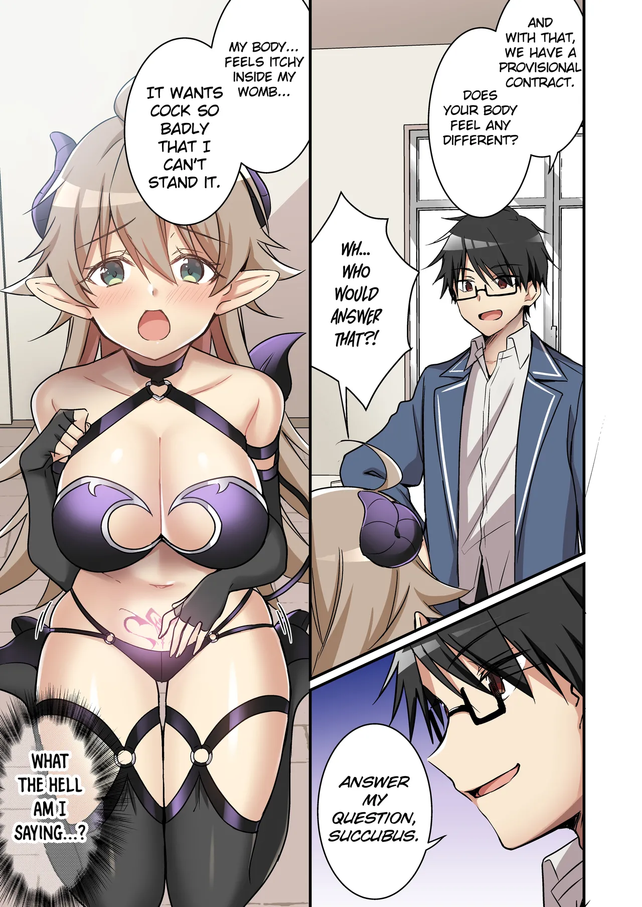 Shoukan Sareta Succubus ga Boku da Nante Kiitenain desu kedo  | I Didn't Expect that I'D be the Summoned Succubus page 10 full