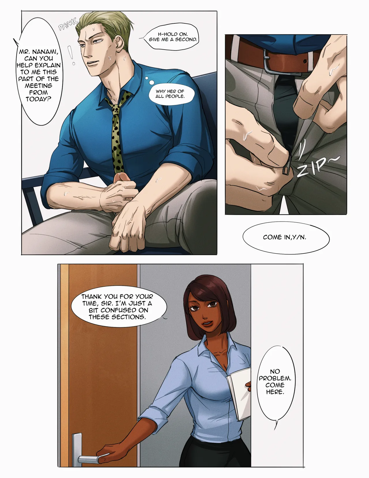 Nanami comic page 3 full