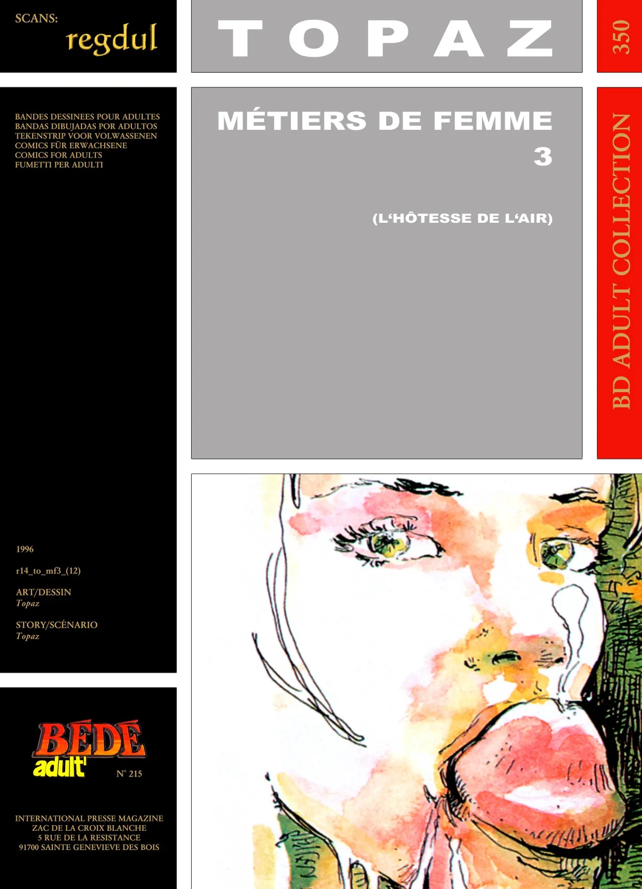 Topaz  - Métiers de femmes #3 page 1 full