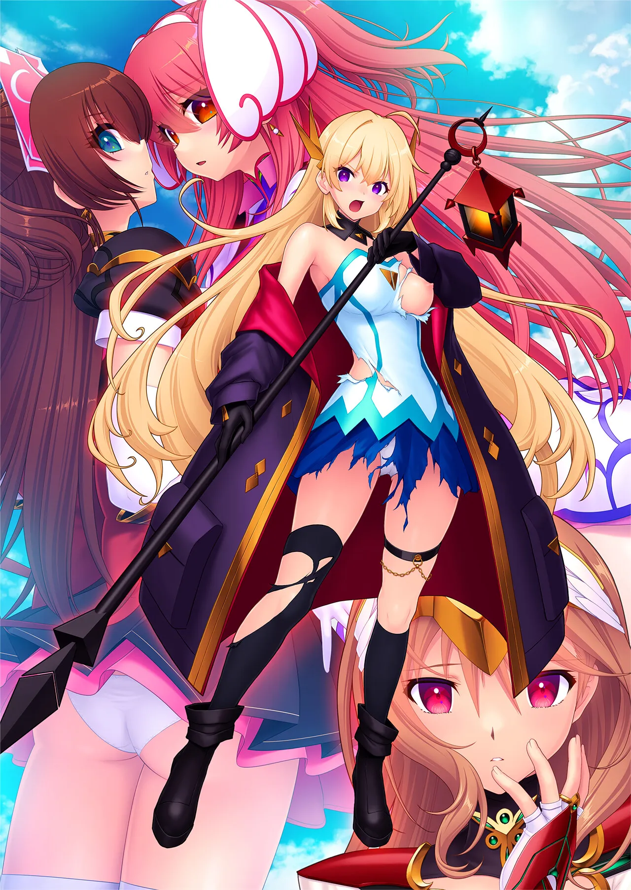 Mahou Senshi EXTRA BURST ~Tenshi Danzai page 1 full