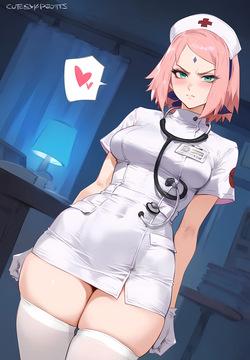 Nakatori - Sakura(Nurse) (Naruto) (AI Generated)