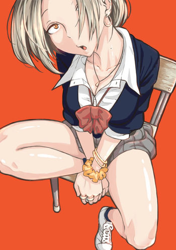 Gal JK Ero Manga｜Manga Erótico de Colegiala Gyaru cover