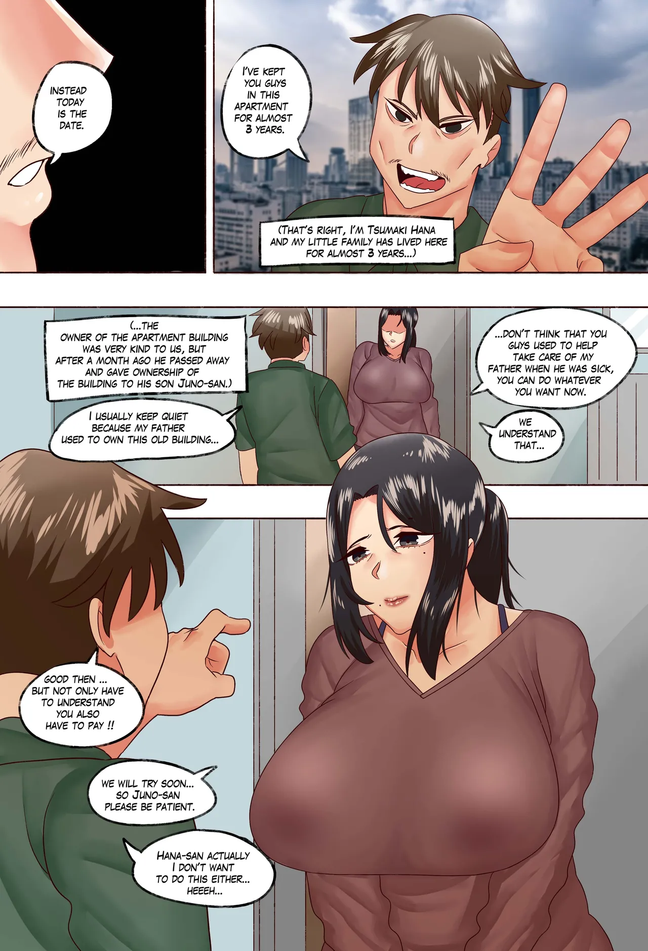 Sinful Mother Tsumaki Hana 1 page 4 full