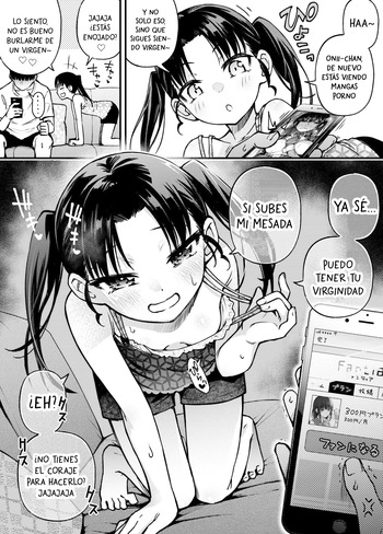 Okane o Harau to Doutei o Moratte Kureru Giri no Imouto - Mi hermanita toma mi virginidad a cambio de dinero cover