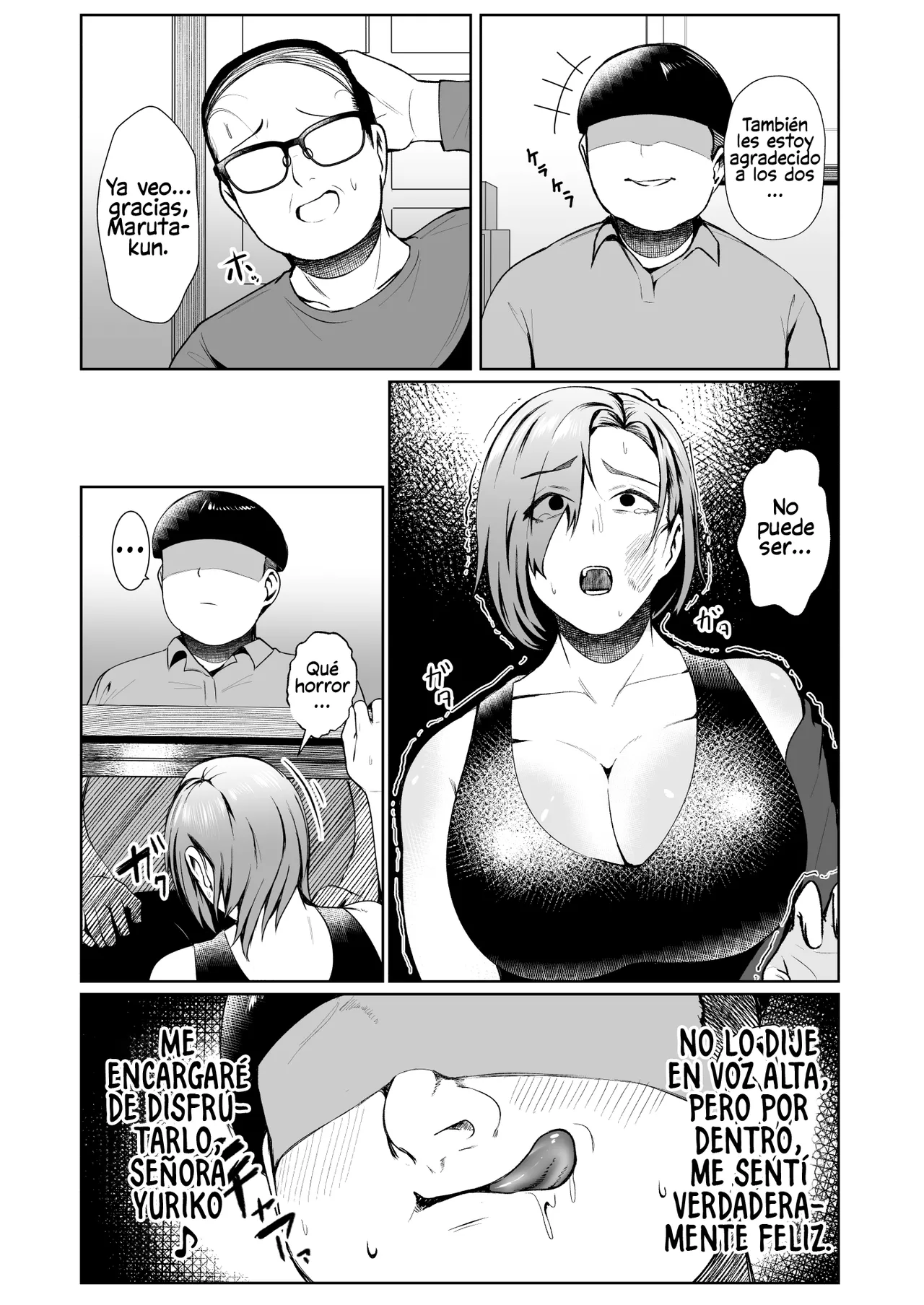 Oji-san ga Shakin o Tsuma no Karada de Hoten Shite Hoshii to Iwareta node Kaidaku Shita Hanashi page 7 full