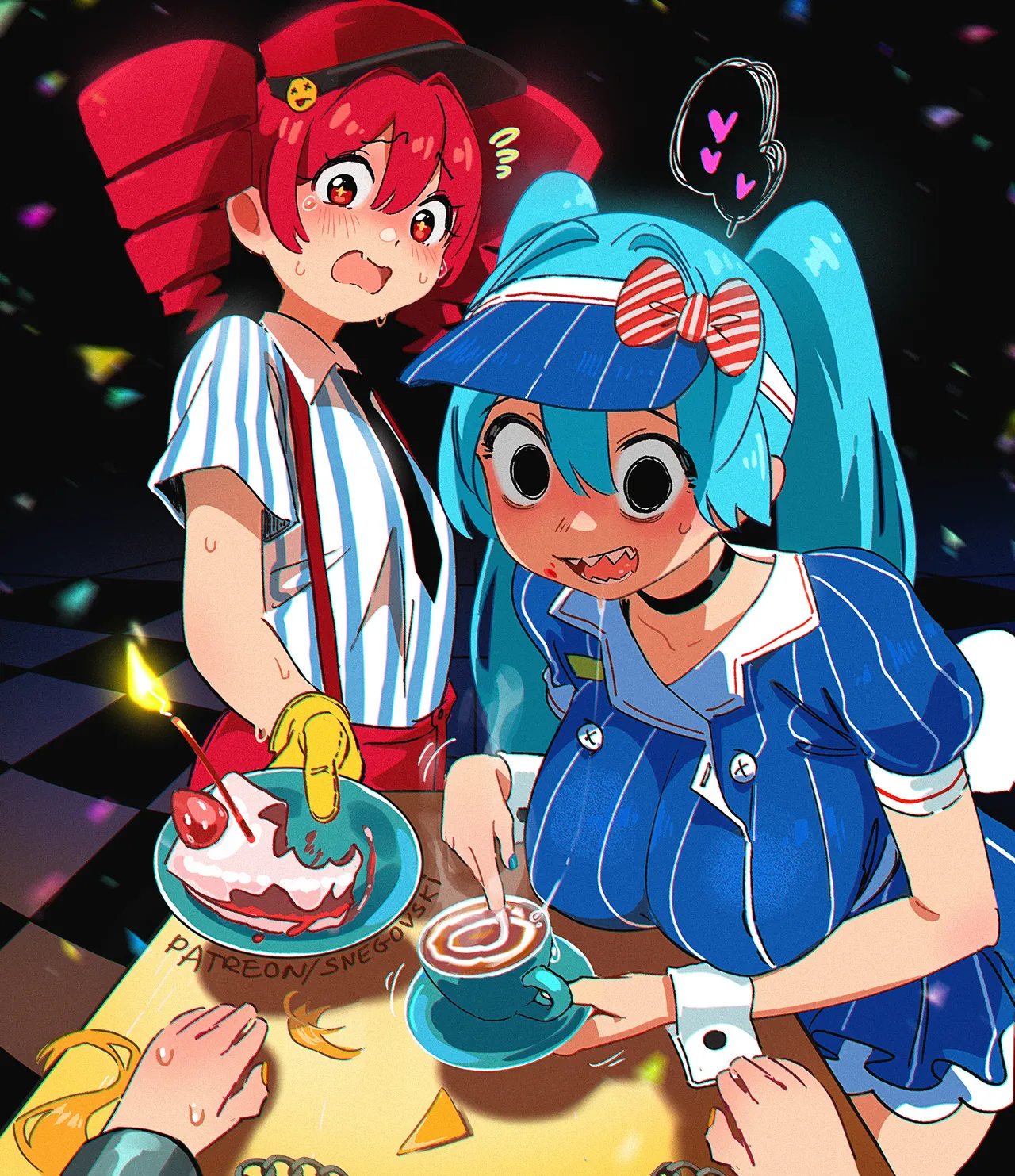 Miku x Teto page 1 full