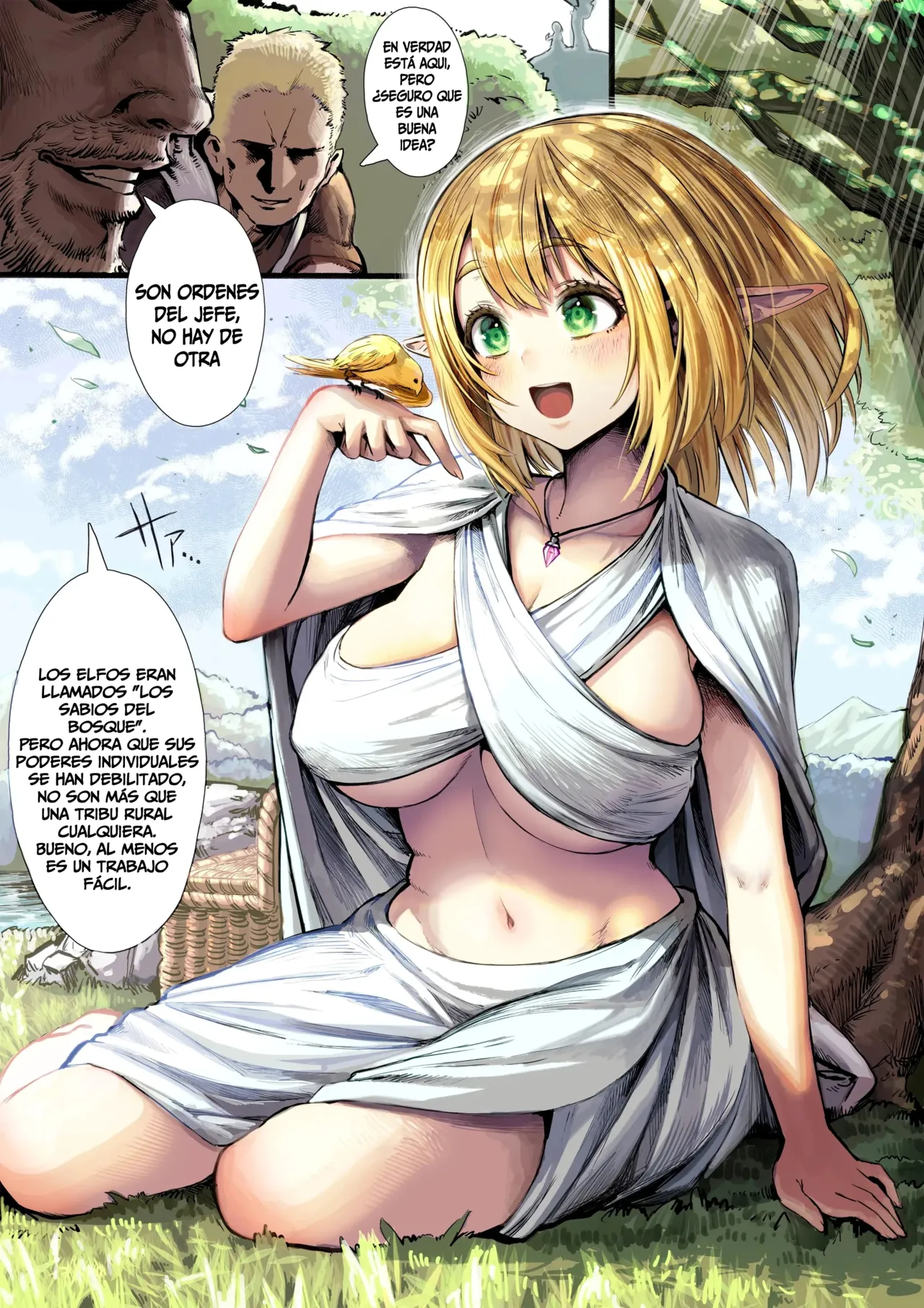 El pasado de la chica elfo page 4 full
