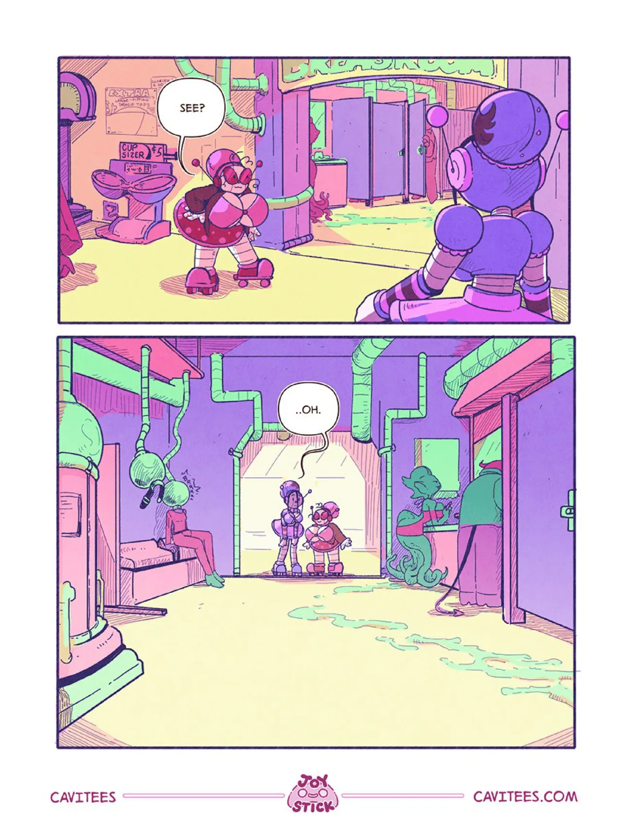 Joy-Stick 3: The Breastrooms page 8 full