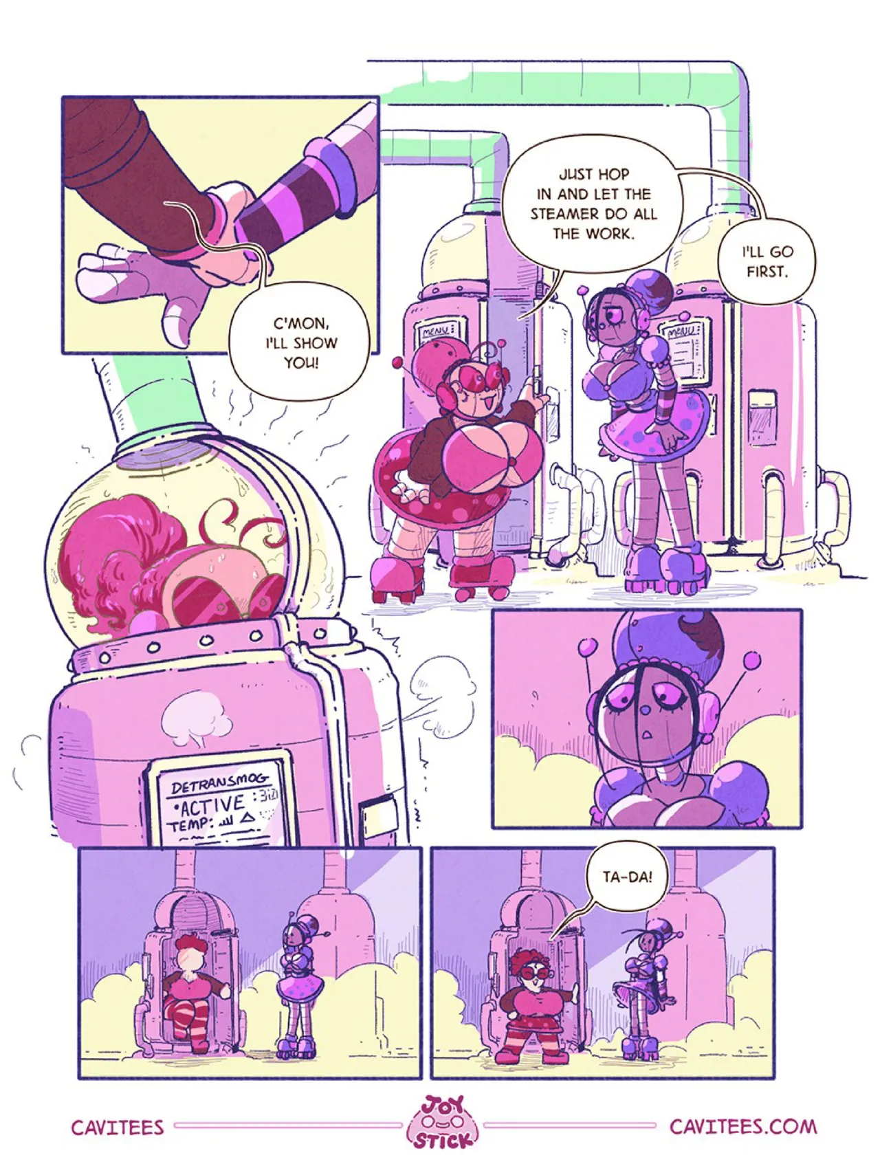 Joy-Stick 3: The Breastrooms page 9 full