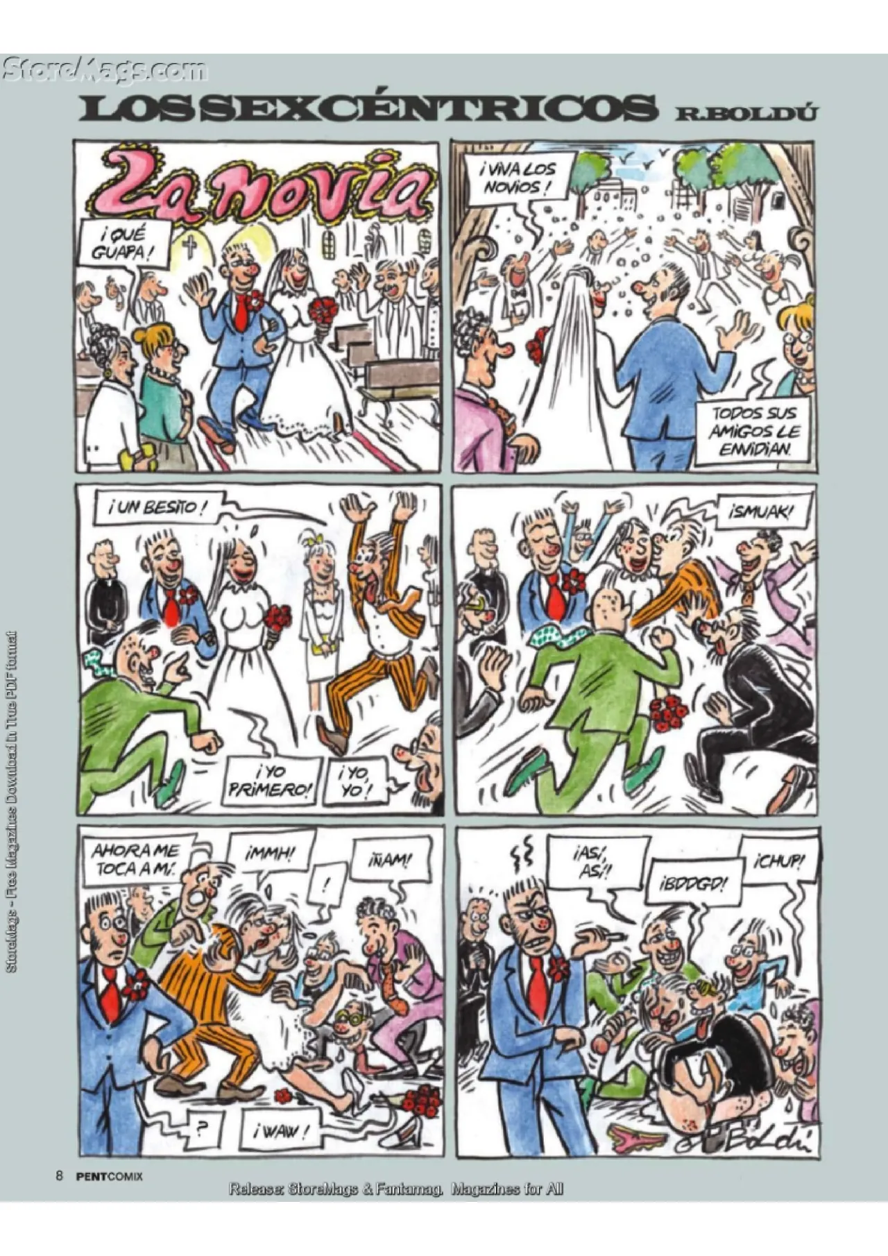 Penthouse Comix #103 page 8 full