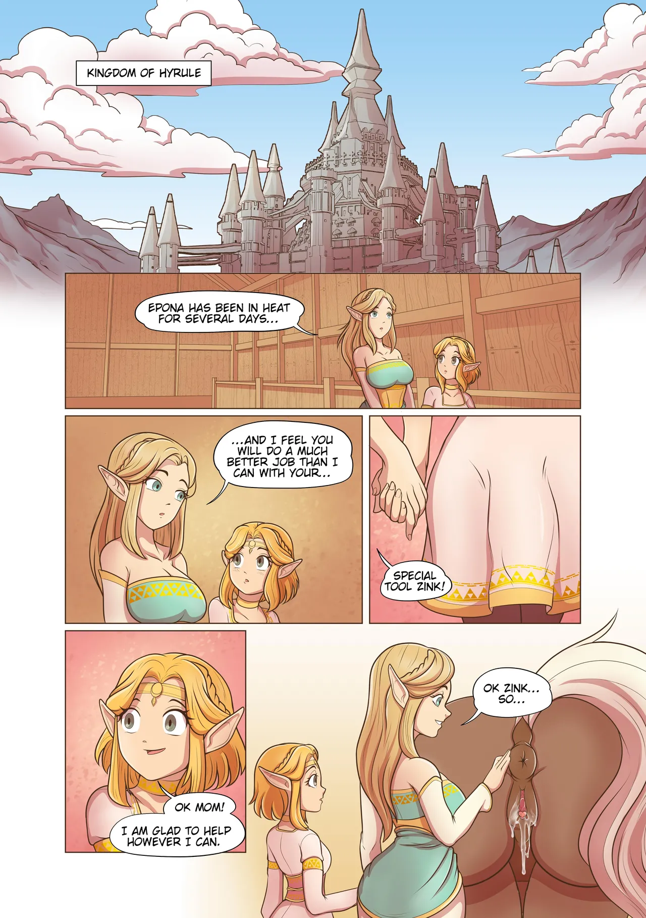 The Legend of Zink 2: A Mare in Heat page 2 full