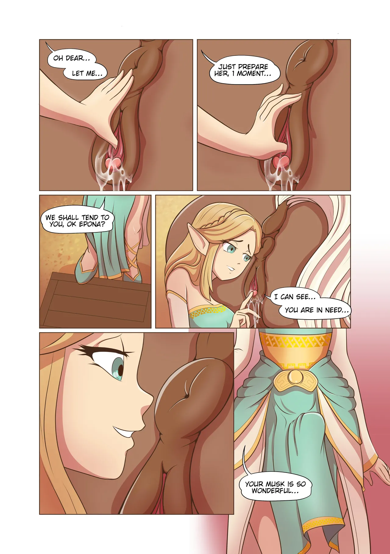 The Legend of Zink 2: A Mare in Heat page 3 full