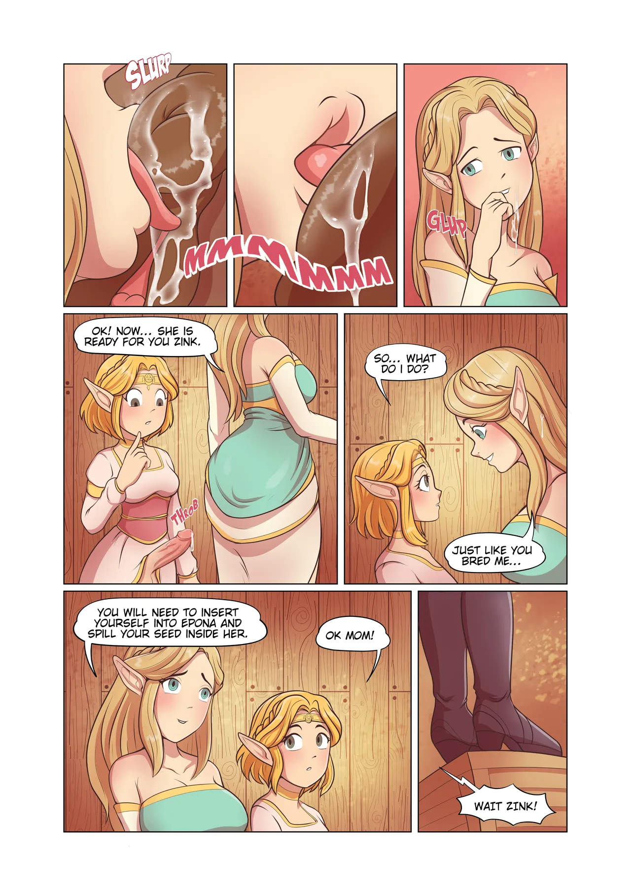 The Legend of Zink 2: A Mare in Heat page 6 full