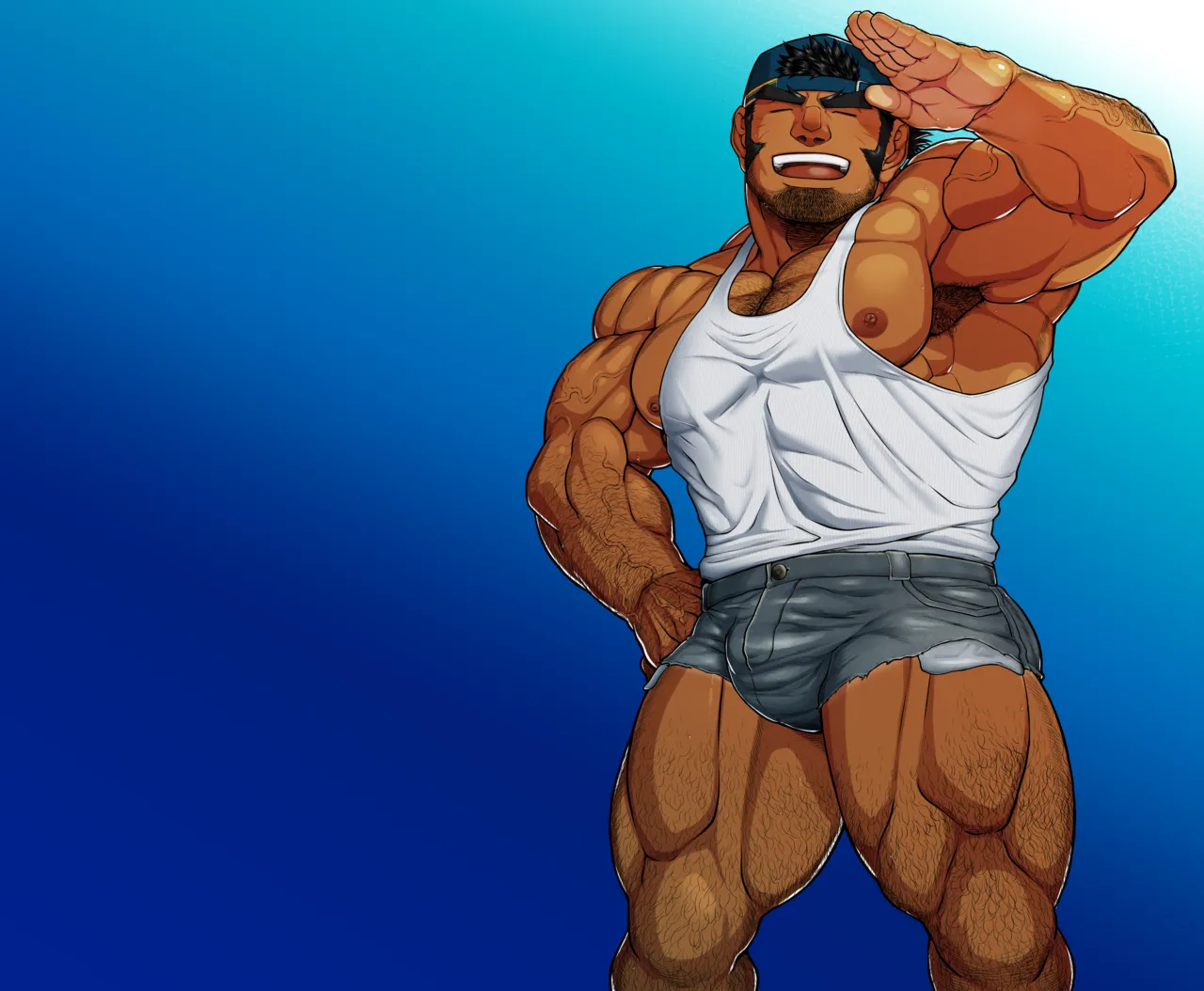 2019-07-06 夏と筋肉男の露出癖 page 2 full