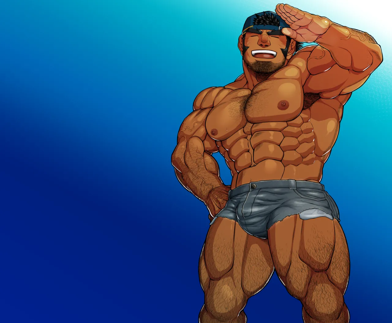 2019-07-06 夏と筋肉男の露出癖 page 3 full