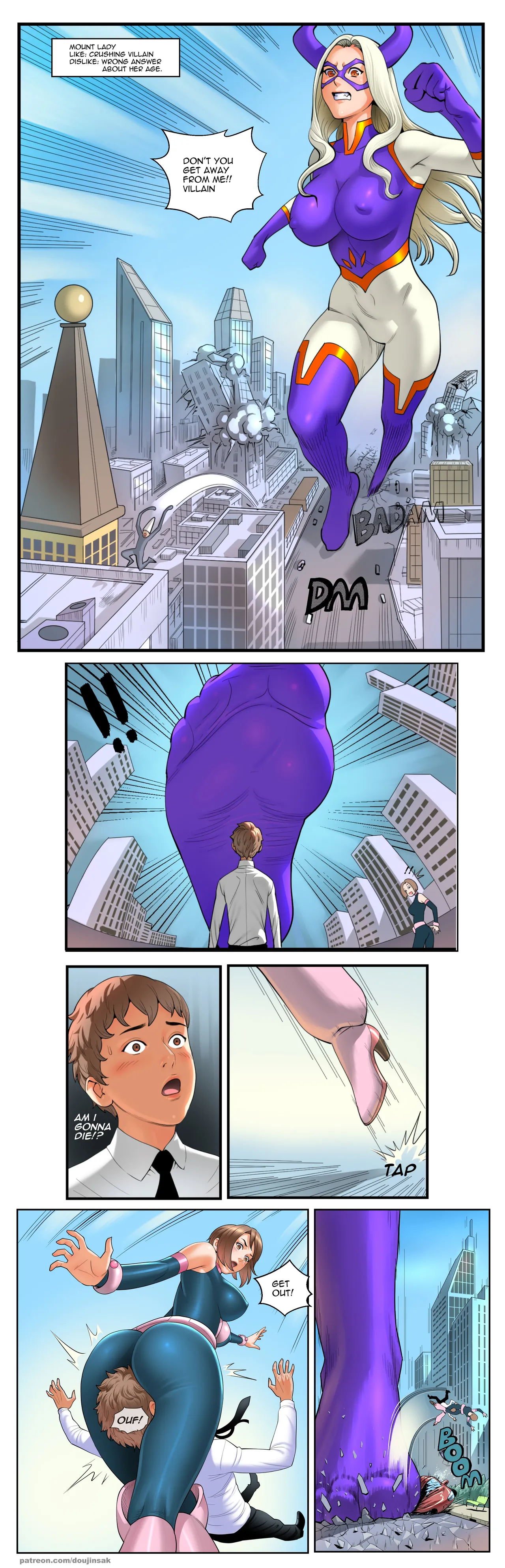 Giantess foot page 5 full