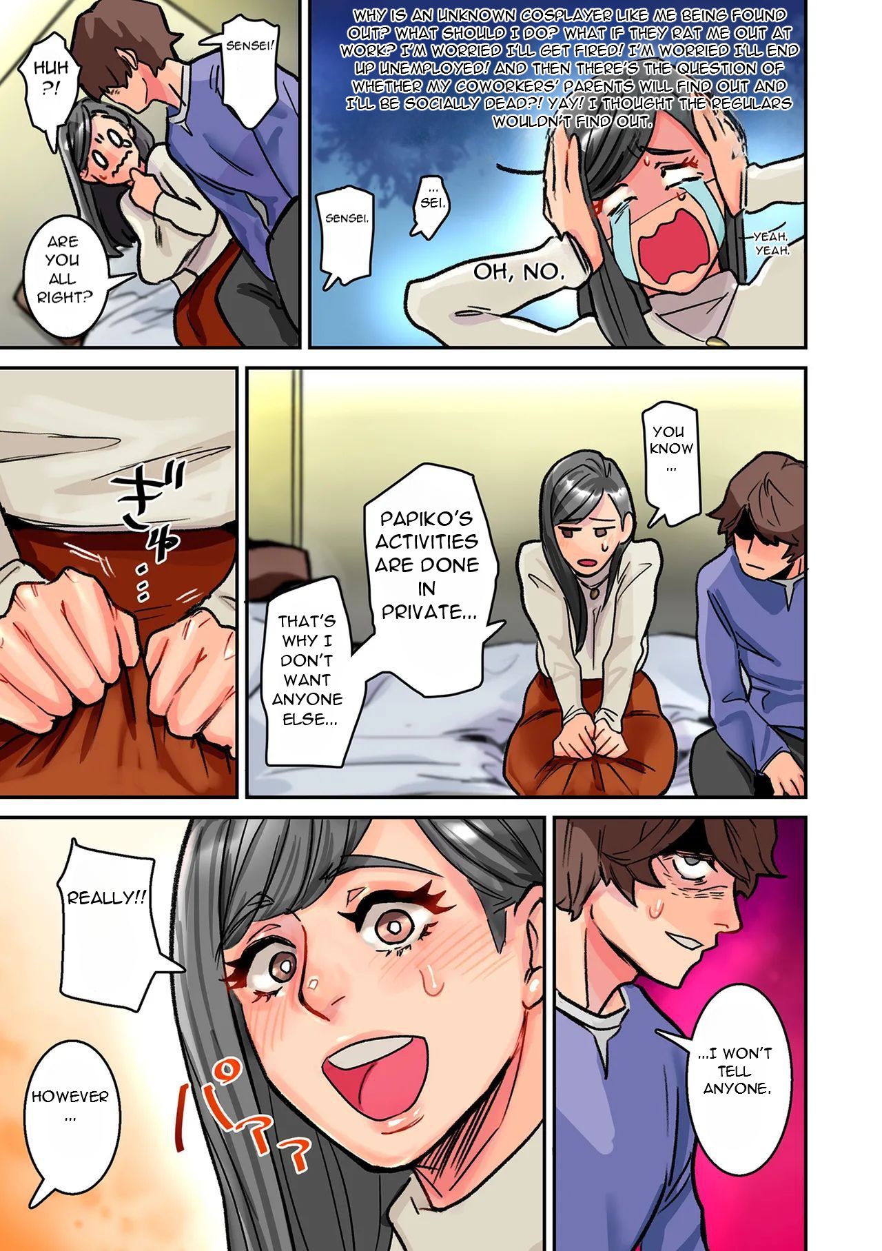 Dear Sir, I've Been Discovered page 8 full