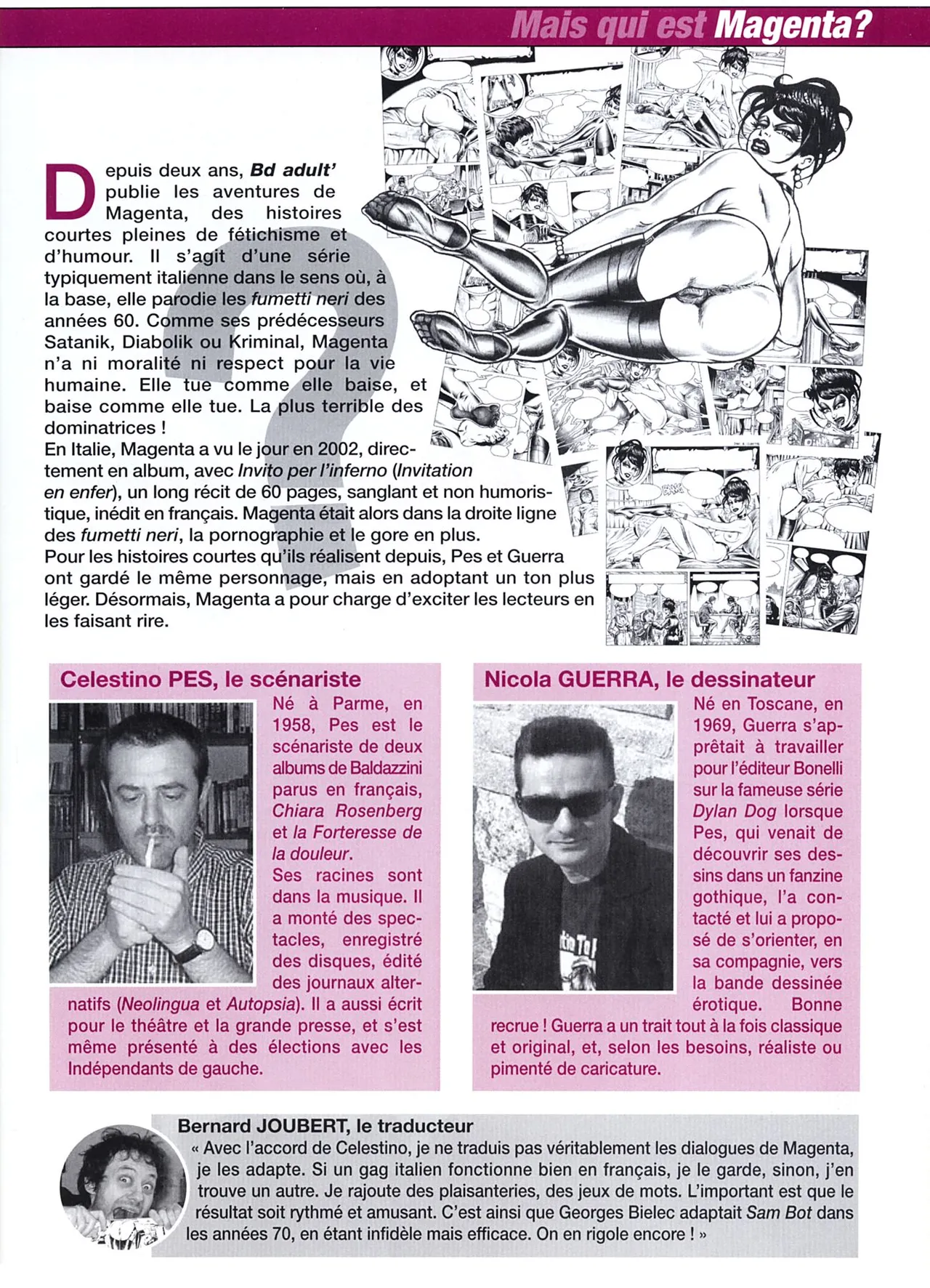Nik Guerra &amp; Celestino Pes - Les Histoires de Magenta #01 : Il était une fois … page 2 full