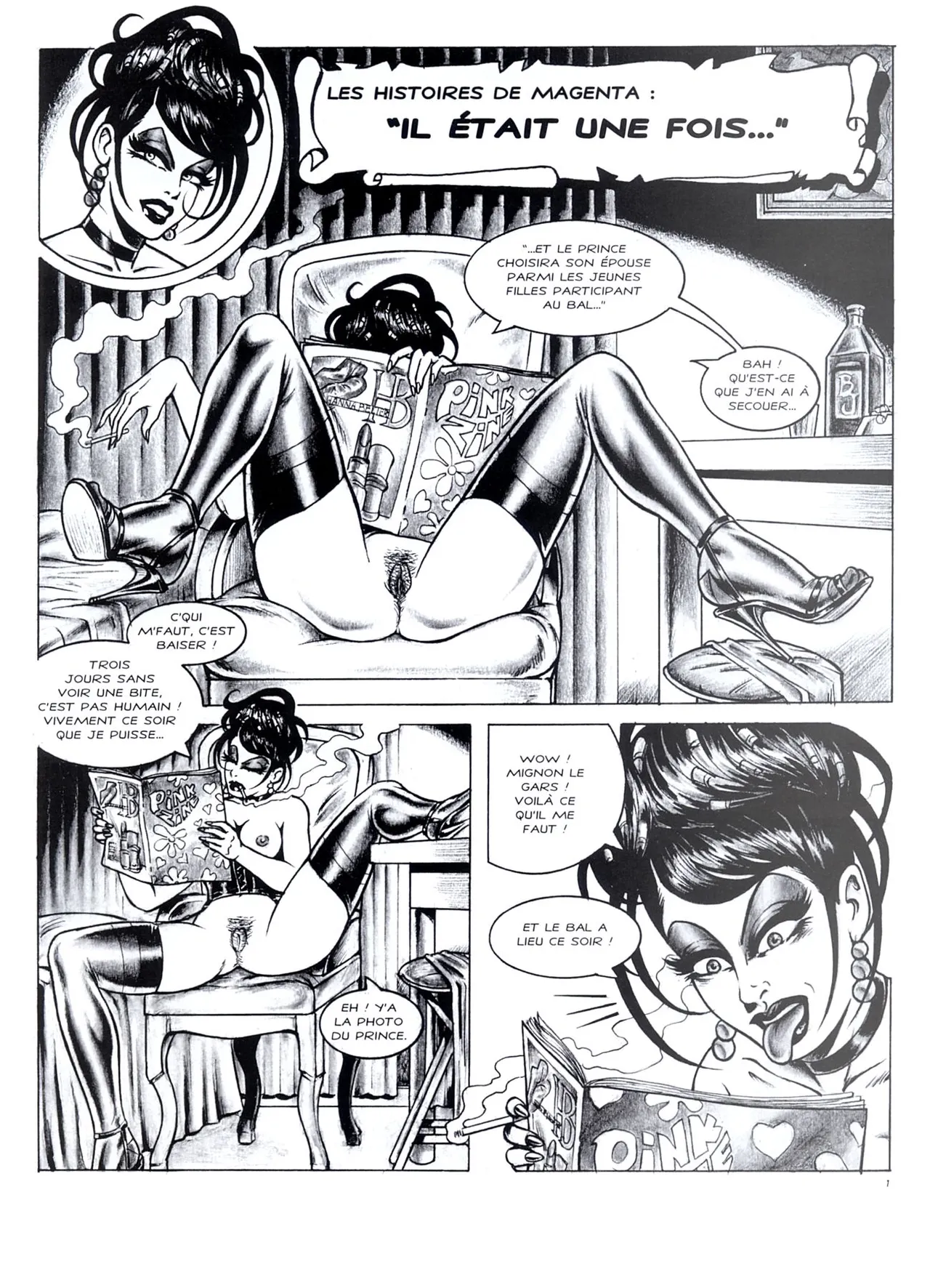 Nik Guerra &amp; Celestino Pes - Les Histoires de Magenta #01 : Il était une fois … page 4 full