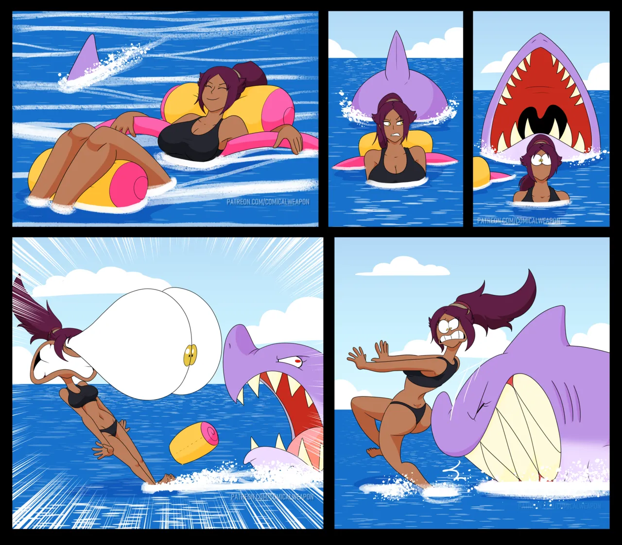 Shark Attack - Yoruichi page 2 full