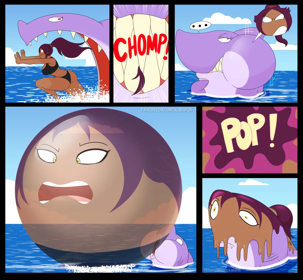 Shark Attack - Yoruichi page 3 full