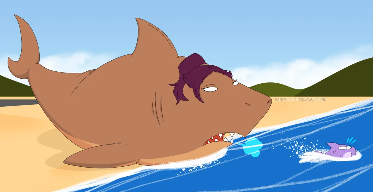 Shark Attack - Yoruichi page 6 full