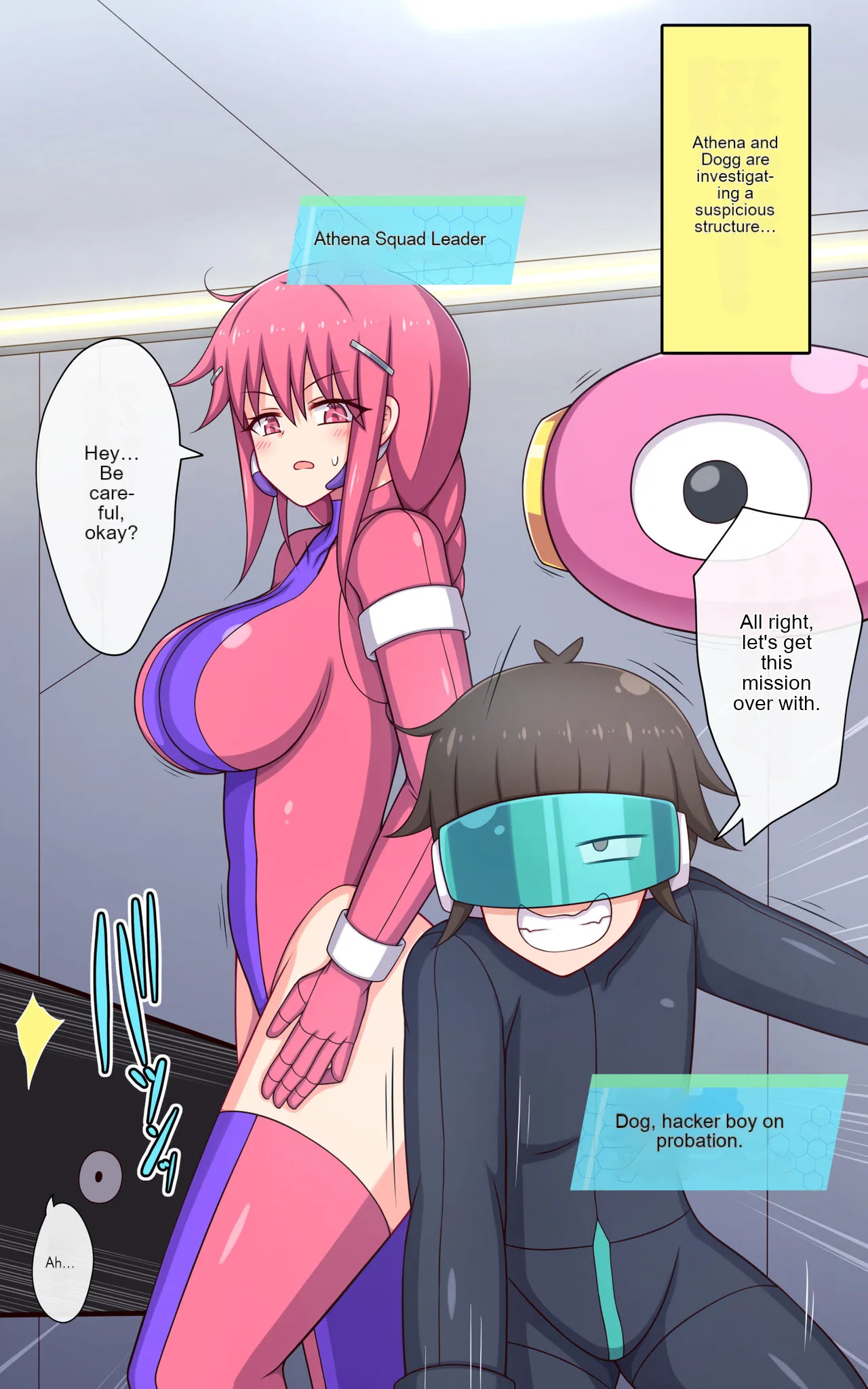 Male and Female Tickle Sex Trap Translated page 1 full