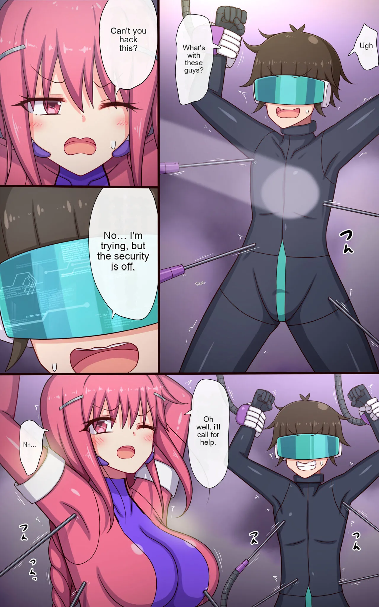 Male and Female Tickle Sex Trap Translated page 4 full