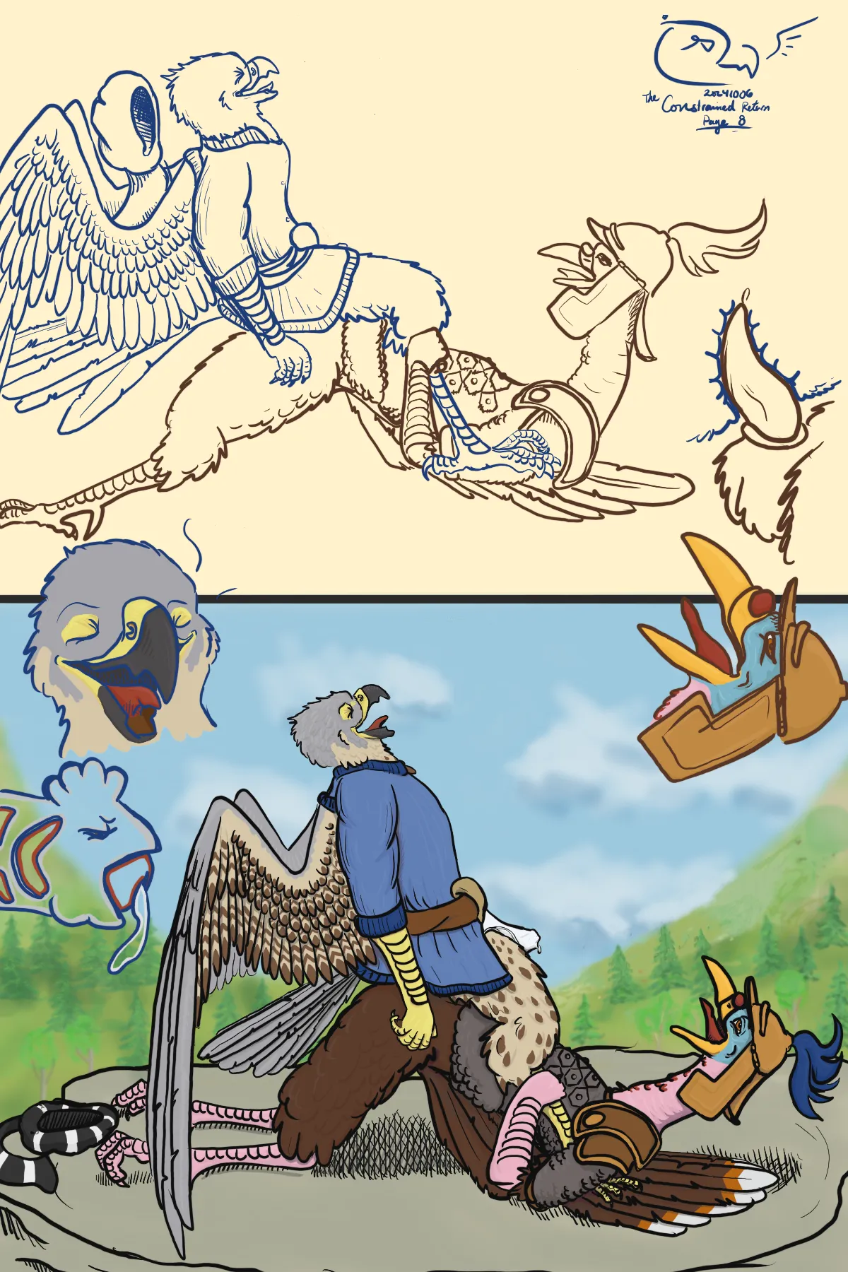 A Constrained Return page 8 full