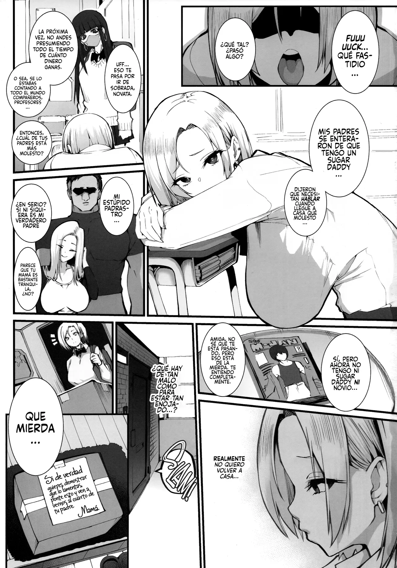 Gal Oyako No Egui Kasegikata | El Negocio Familiar de una Madre e Hija Gyaru page 2 full