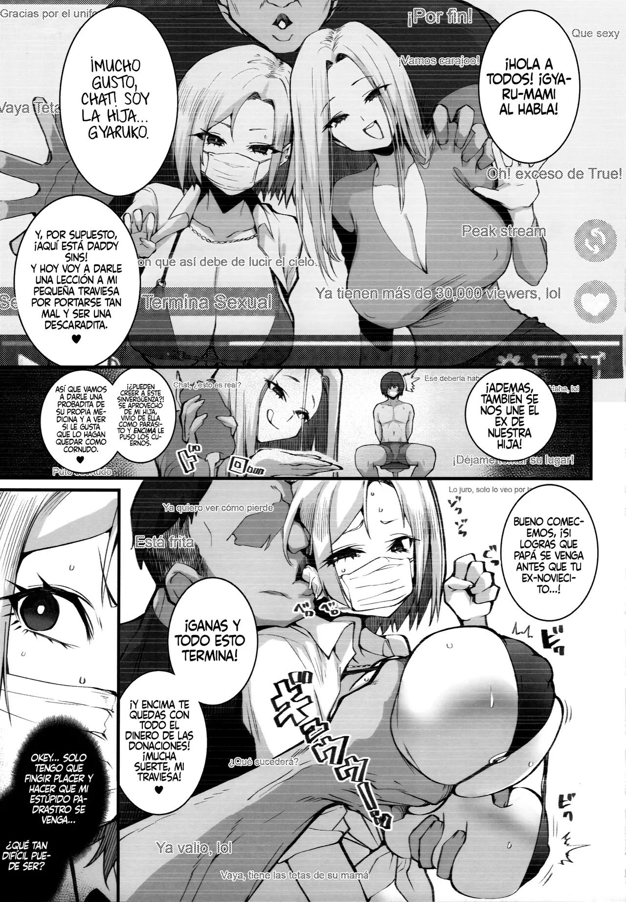 Gal Oyako No Egui Kasegikata | El Negocio Familiar de una Madre e Hija Gyaru page 6 full
