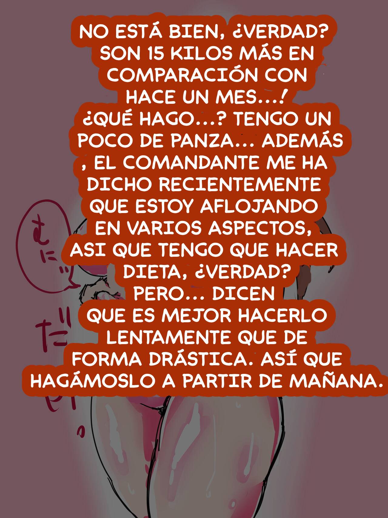 CG Collection of Fattening Heroines spanish page 10 full