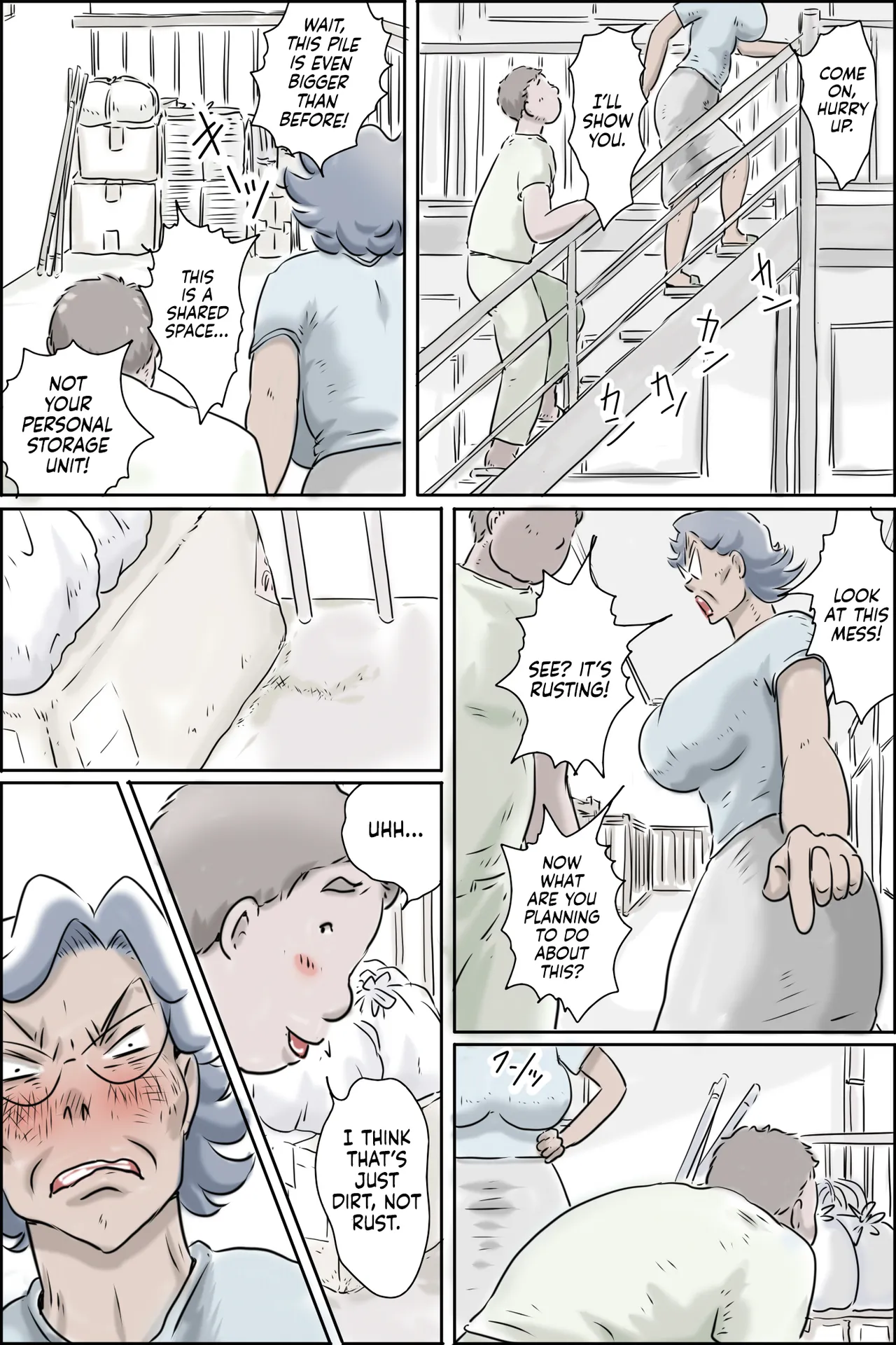 Ooya-san ga Yonderu -Mousou Dai Bakuhatsu Hen- | The Landlady Is Calling -Delusions Gone Wild- page 8 full