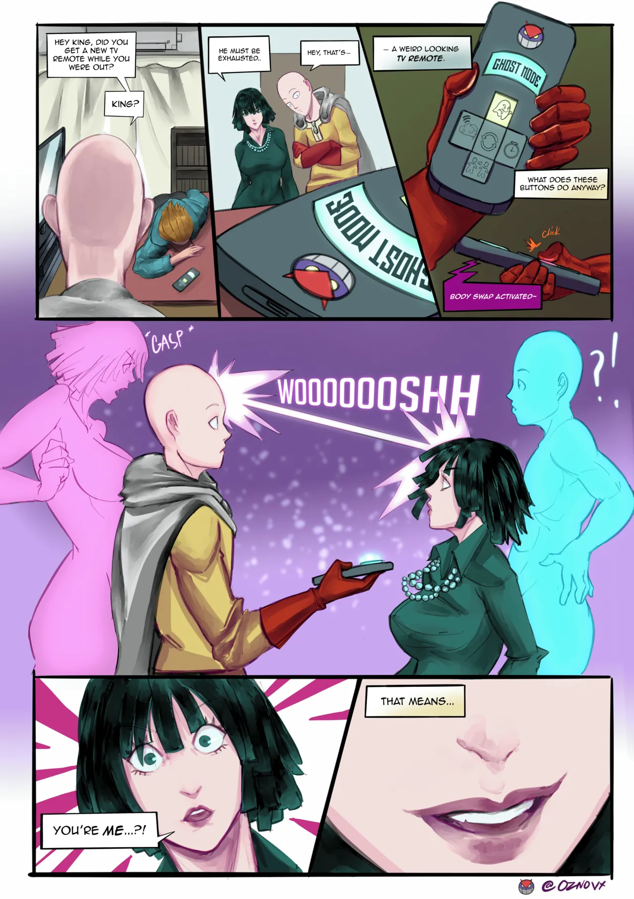 Saitama &amp; the Universal Remote! page 1 full