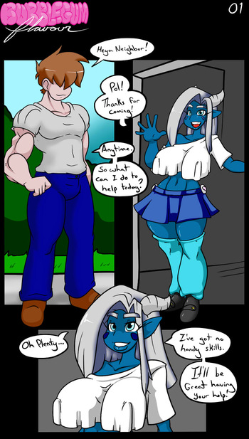 Bubblegum Flavour: Ashana and Pol cover