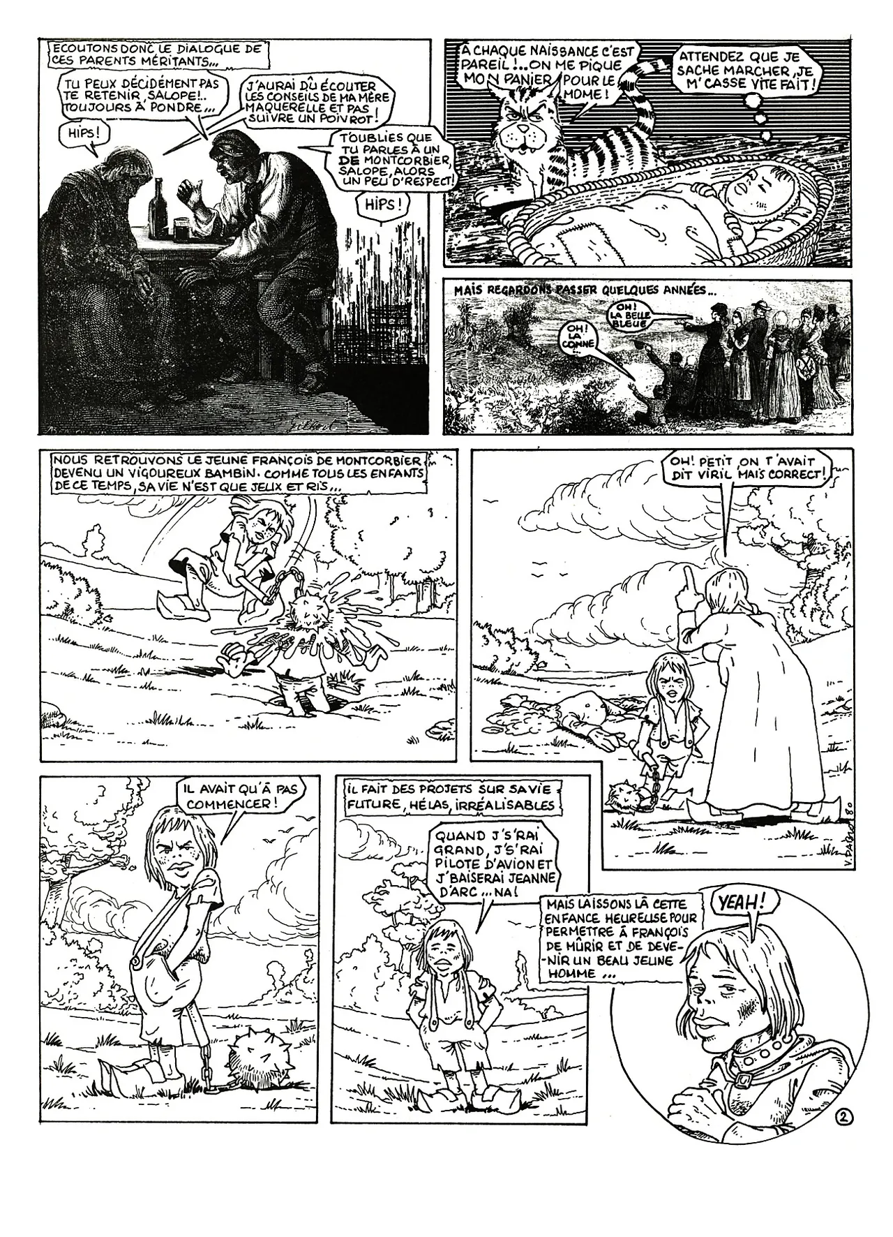 Vladimir Pablo &amp; Philippe Blouin - Les aventures de François "vit long" de Montcorbier page 3 full