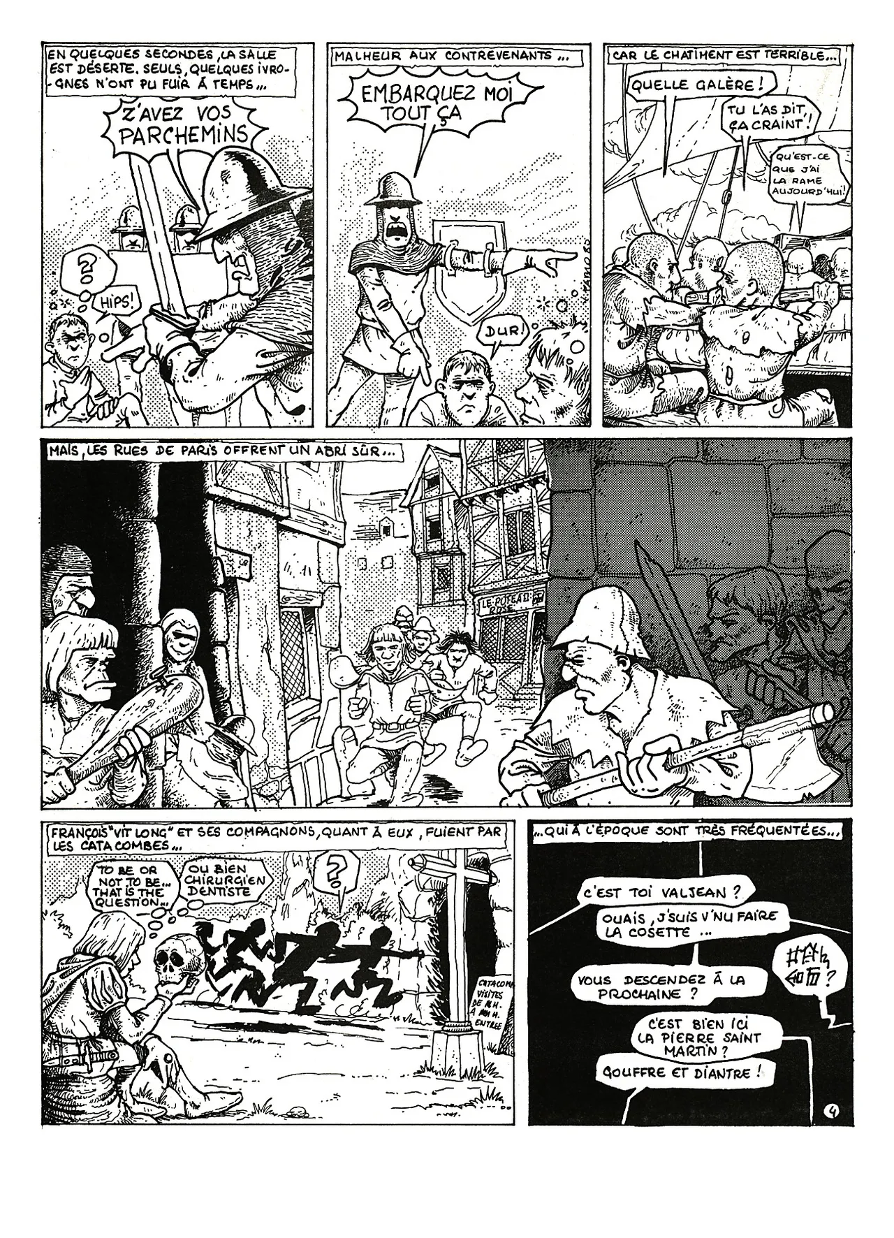Vladimir Pablo &amp; Philippe Blouin - Les aventures de François "vit long" de Montcorbier page 5 full