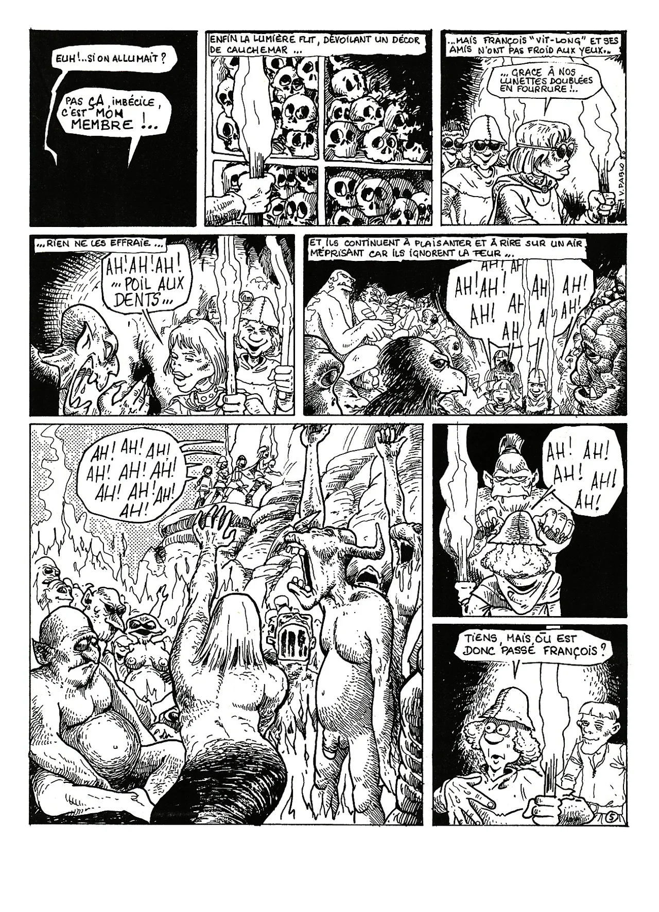 Vladimir Pablo &amp; Philippe Blouin - Les aventures de François "vit long" de Montcorbier page 6 full