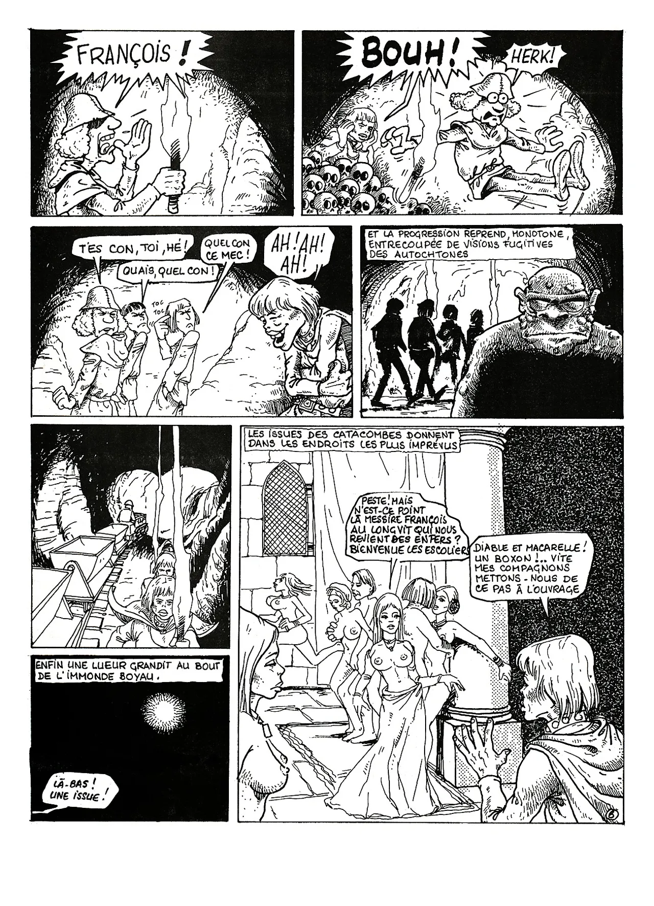 Vladimir Pablo &amp; Philippe Blouin - Les aventures de François "vit long" de Montcorbier page 7 full