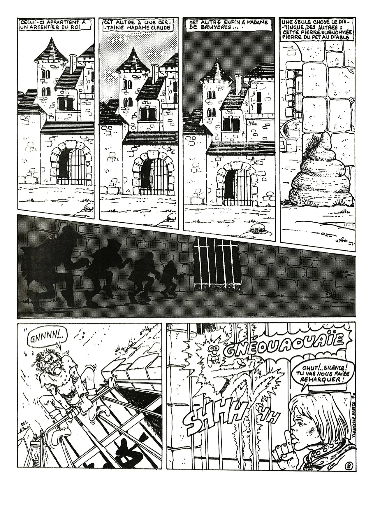 Vladimir Pablo &amp; Philippe Blouin - Les aventures de François "vit long" de Montcorbier page 9 full