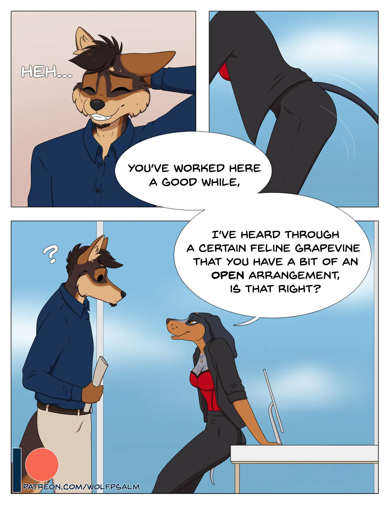 Working Late page 4 full
