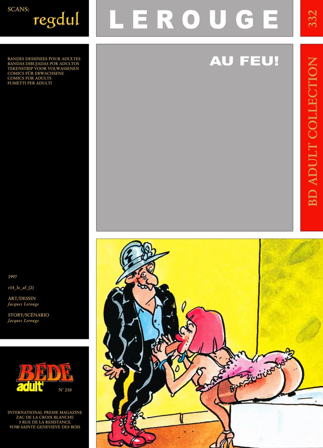 Jacques Lerouge - Au feu ! page 1 full