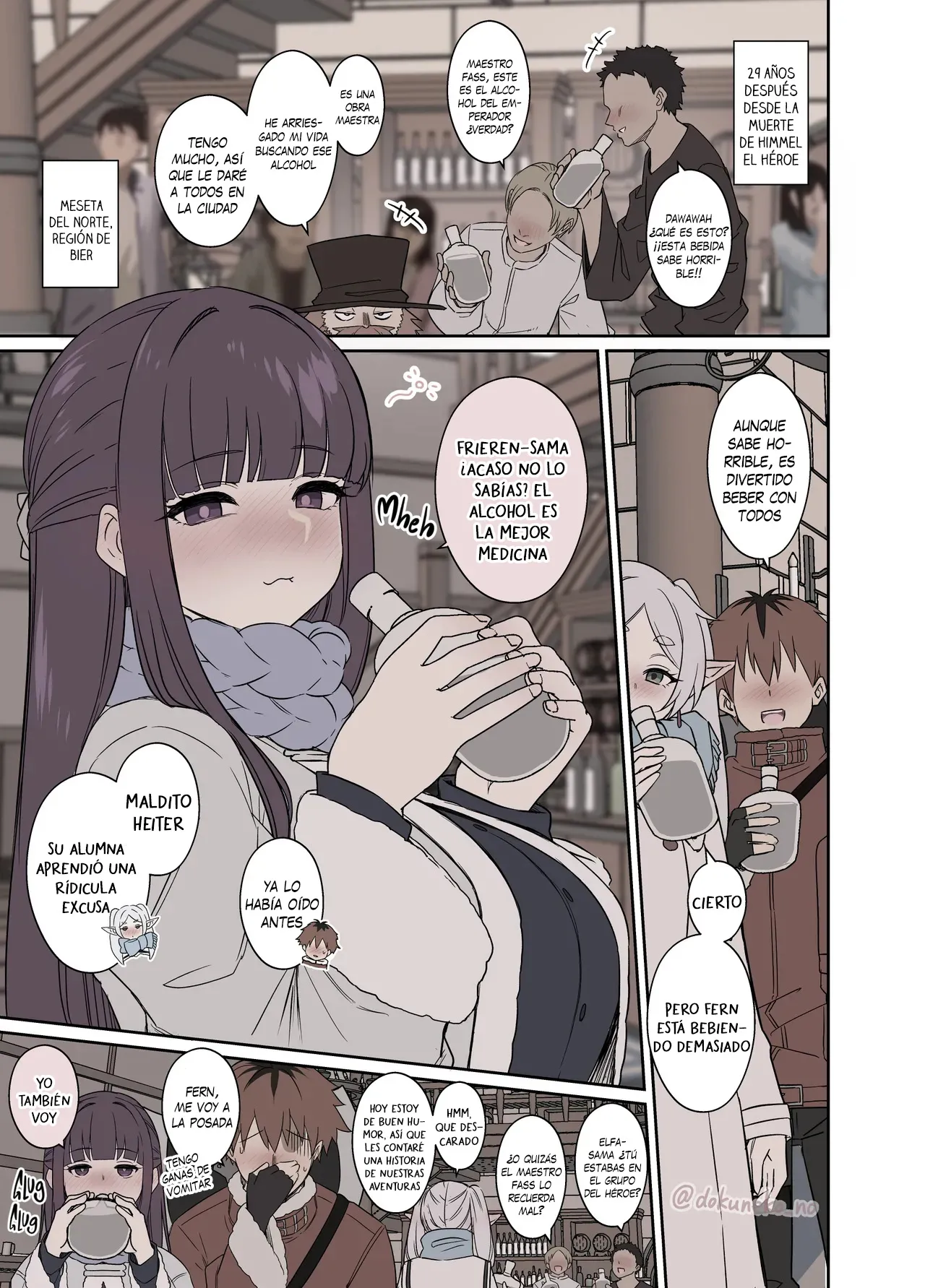 Frieren ni Warui Koto o Suru Hanashi - Frieren Tiene una Mala Noche page 2 full