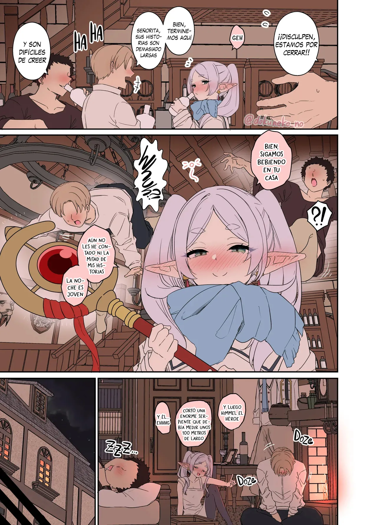 Frieren ni Warui Koto o Suru Hanashi - Frieren Tiene una Mala Noche page 3 full