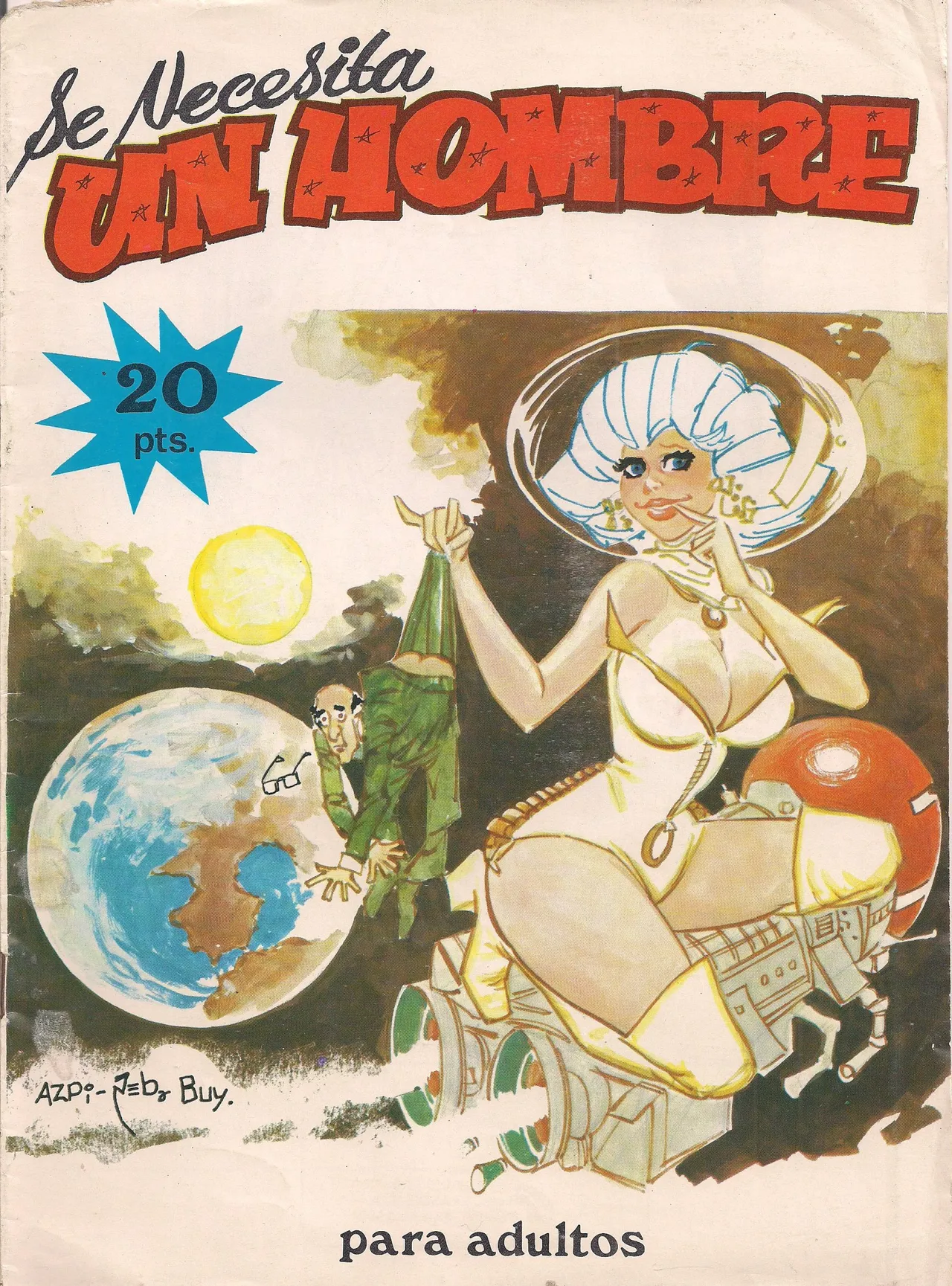 Se Necesita un Hombre page 1 full