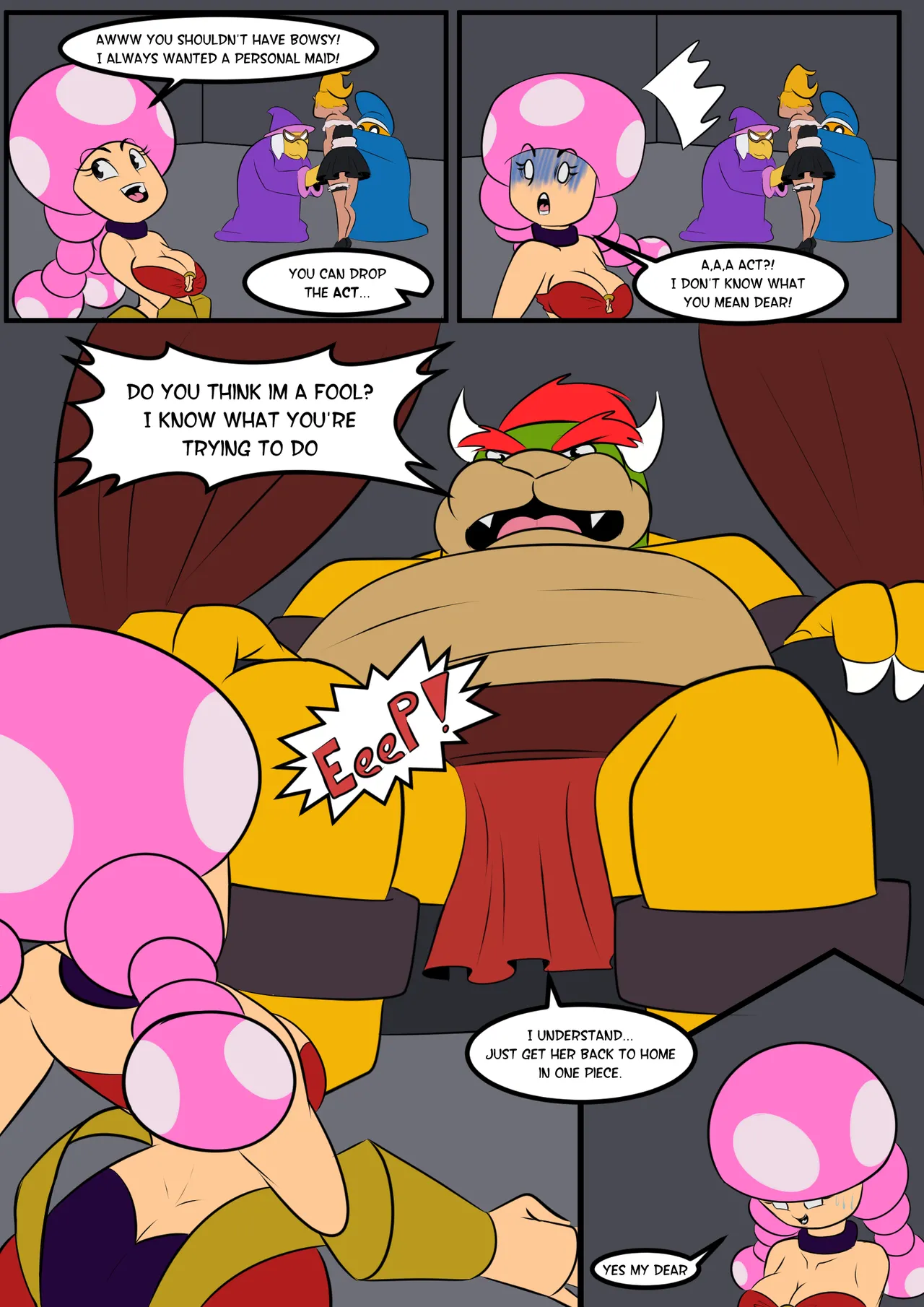 Toadette part 1 &amp; 2 page 7 full
