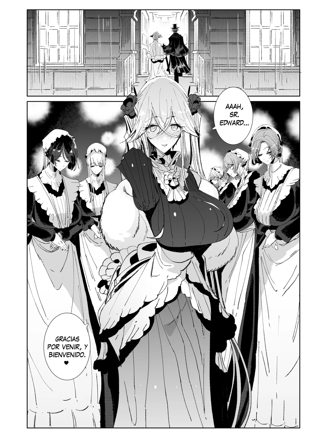 Shinshi Tsuki Maid no Sophie-san 9｜La Maid Sophie del Caballero 9 page 6 full