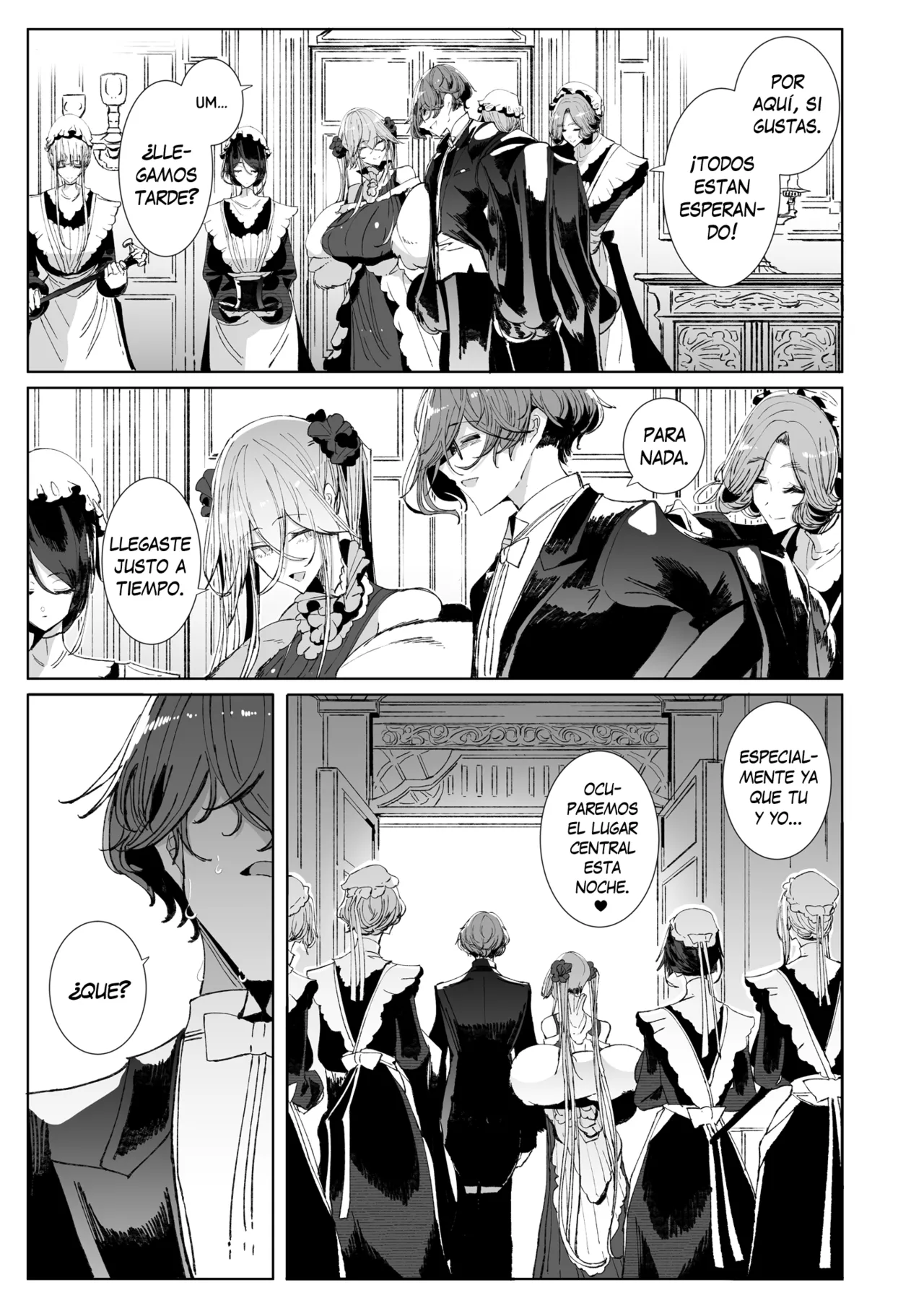 Shinshi Tsuki Maid no Sophie-san 9｜La Maid Sophie del Caballero 9 page 7 full